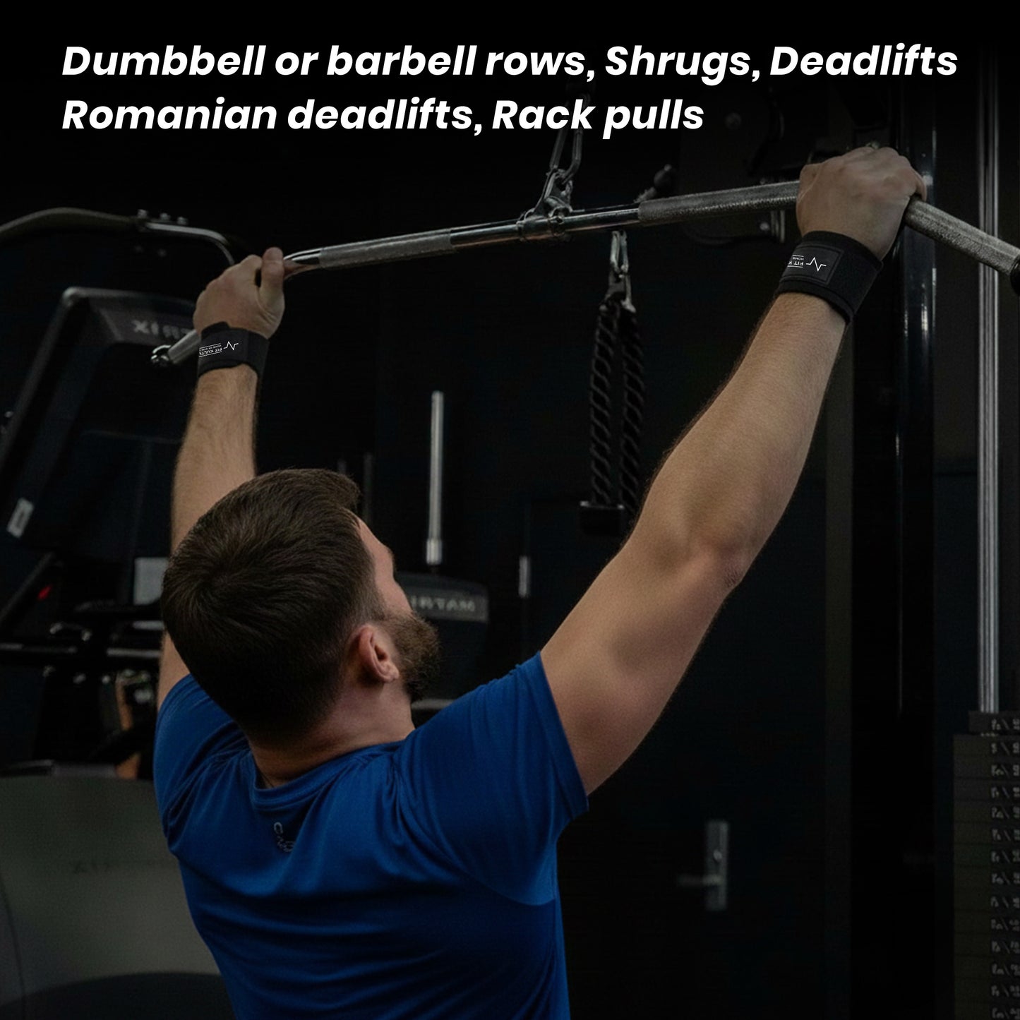 Fit Kulture Lifting Grips – Heavy Duty Pull-Up & Deadlift Grip Pads with Wrist Support