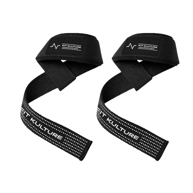 Dead Lift Strap Black Fit Kulture HQ