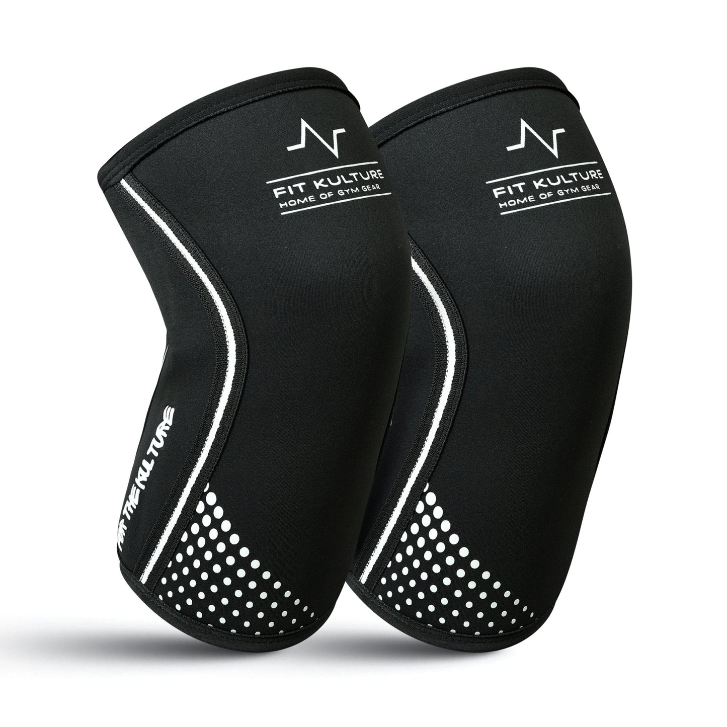 Knee Sleeves Weight Lifting 7mm Neoprene - Fit Kulture HQ