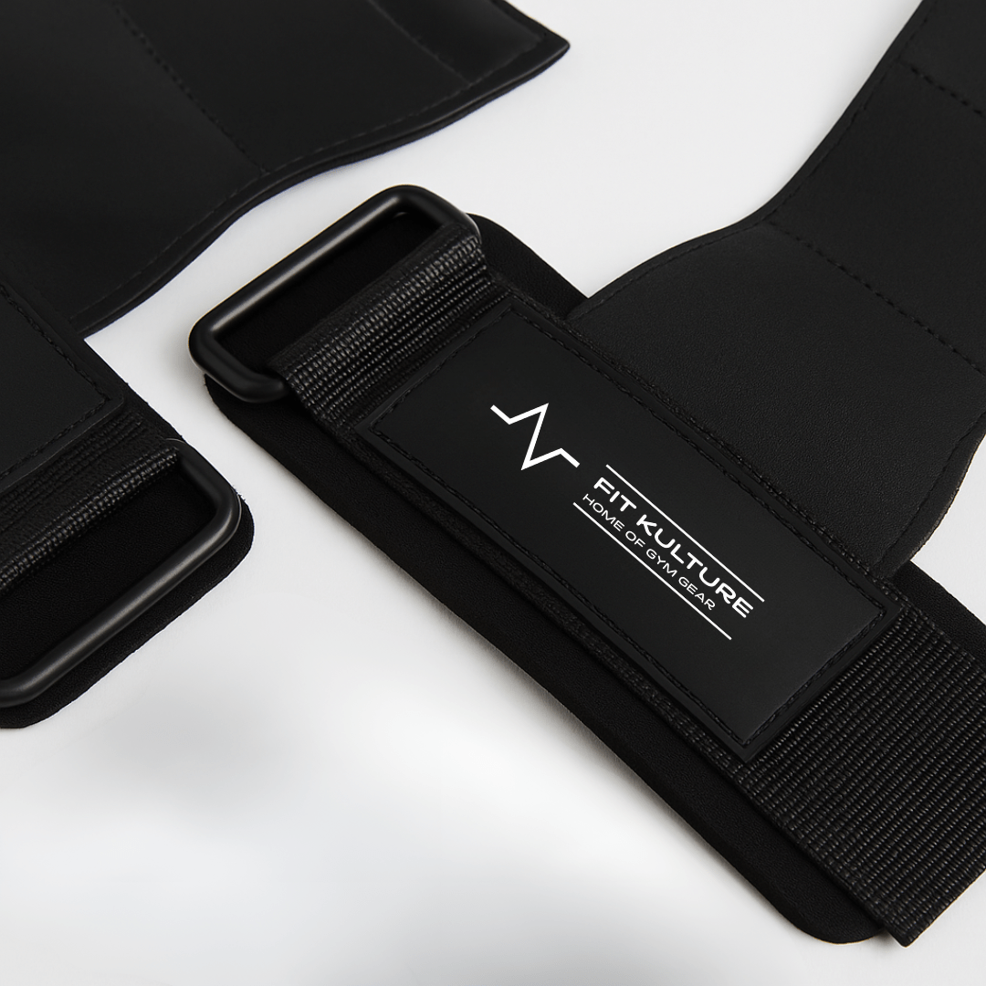 Weight Lifting Grips Training Gym Straps Glove Wrist Support Bar Wraps Grip Pair - Fit Kulture HQ