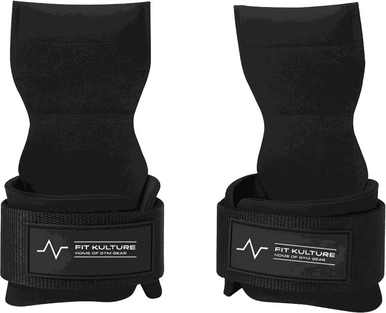 Fit Kulture lifting grips with wrist support – straps & grips collection