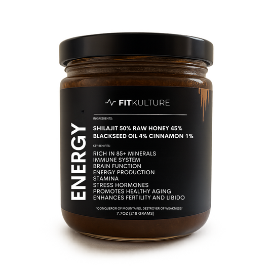 Raw Honey - Shilajit, Blackseed oil and Cinnamon