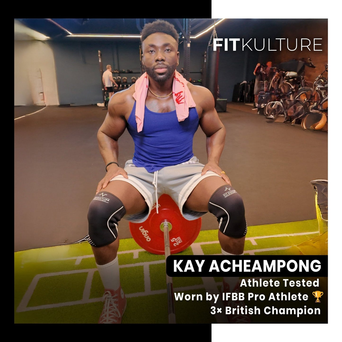 7mm Neoprene Knee Sleeves – Knee Support for Gym, Powerlifting & Weightlifting (Unisex) - Fit Kulture HQ