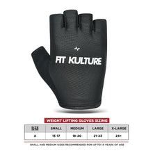 Load image into Gallery viewer, Women Lifting Gloves Black
