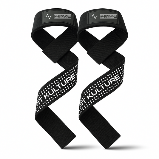 Fit Kulture Deadlift Straps – Heavy Duty Lifting Straps for Weightlifting & Strength Training