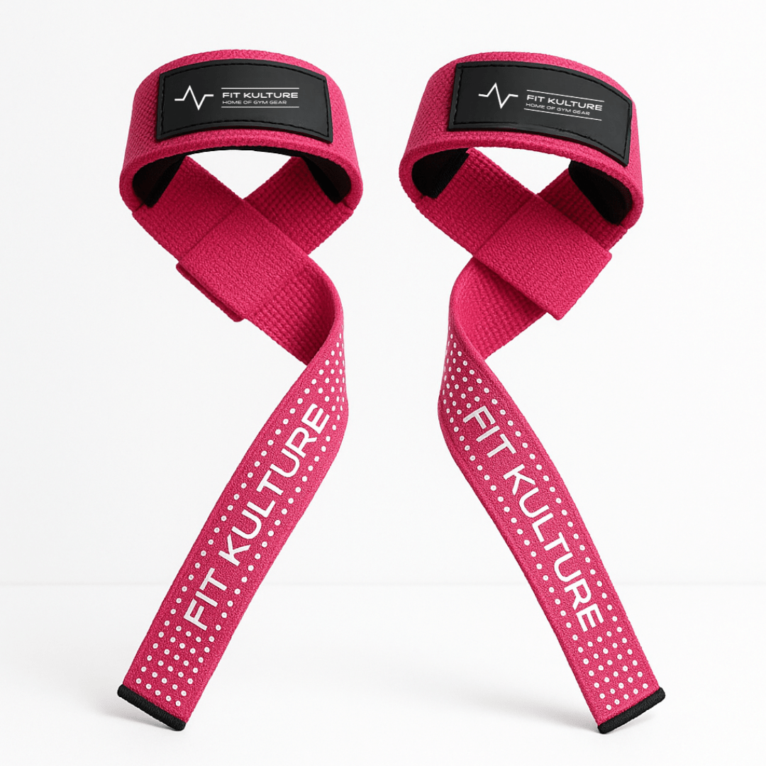 Dead Lift Strap Pink - Fit Kulture HQ