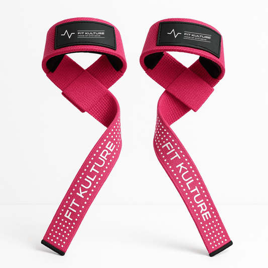 Dead Lift Strap Pink - Fit Kulture HQ