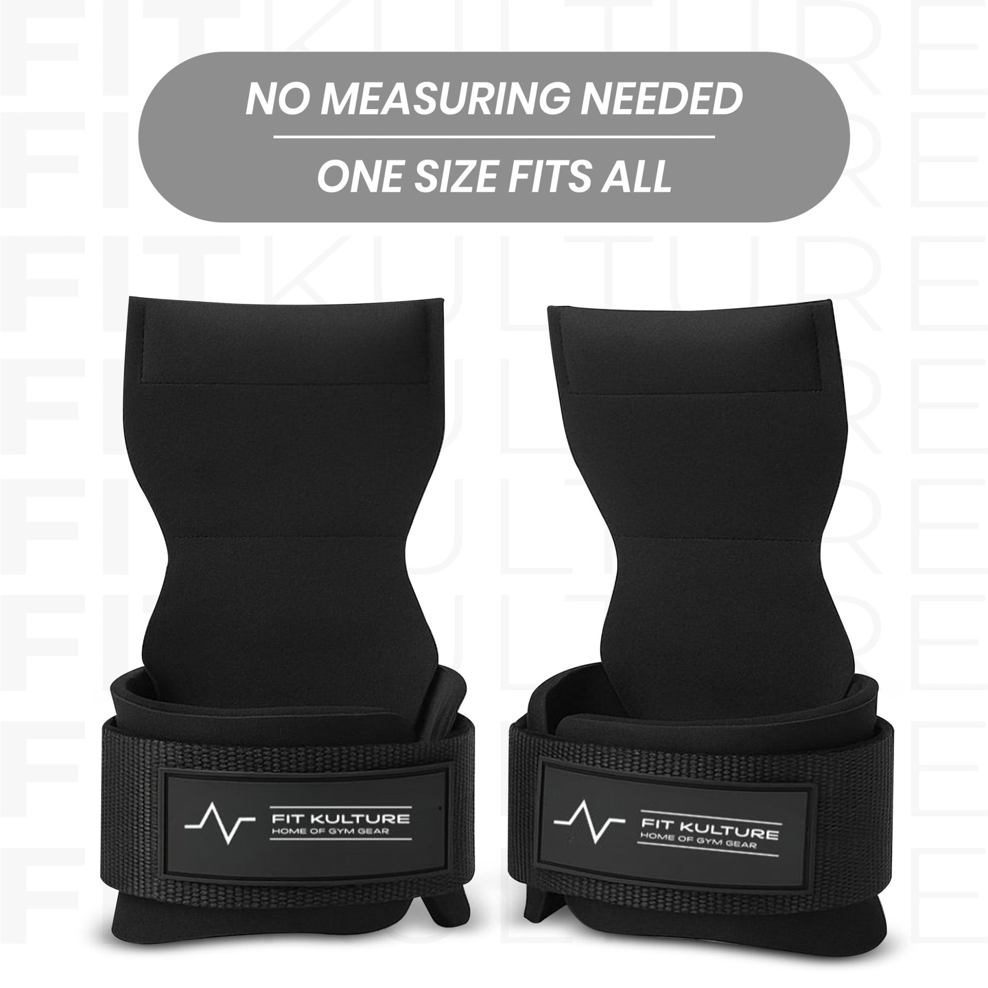 Fit Kulture Lifting Grips – Heavy Duty Pull - Up & Deadlift Grip Pads with Wrist Support - Fit Kulture HQ