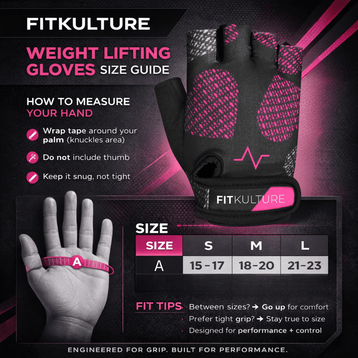 Fit Kulture Weight Lifting Gloves – Women’s Gym Gloves for Workout & Training - Fit Kulture HQ