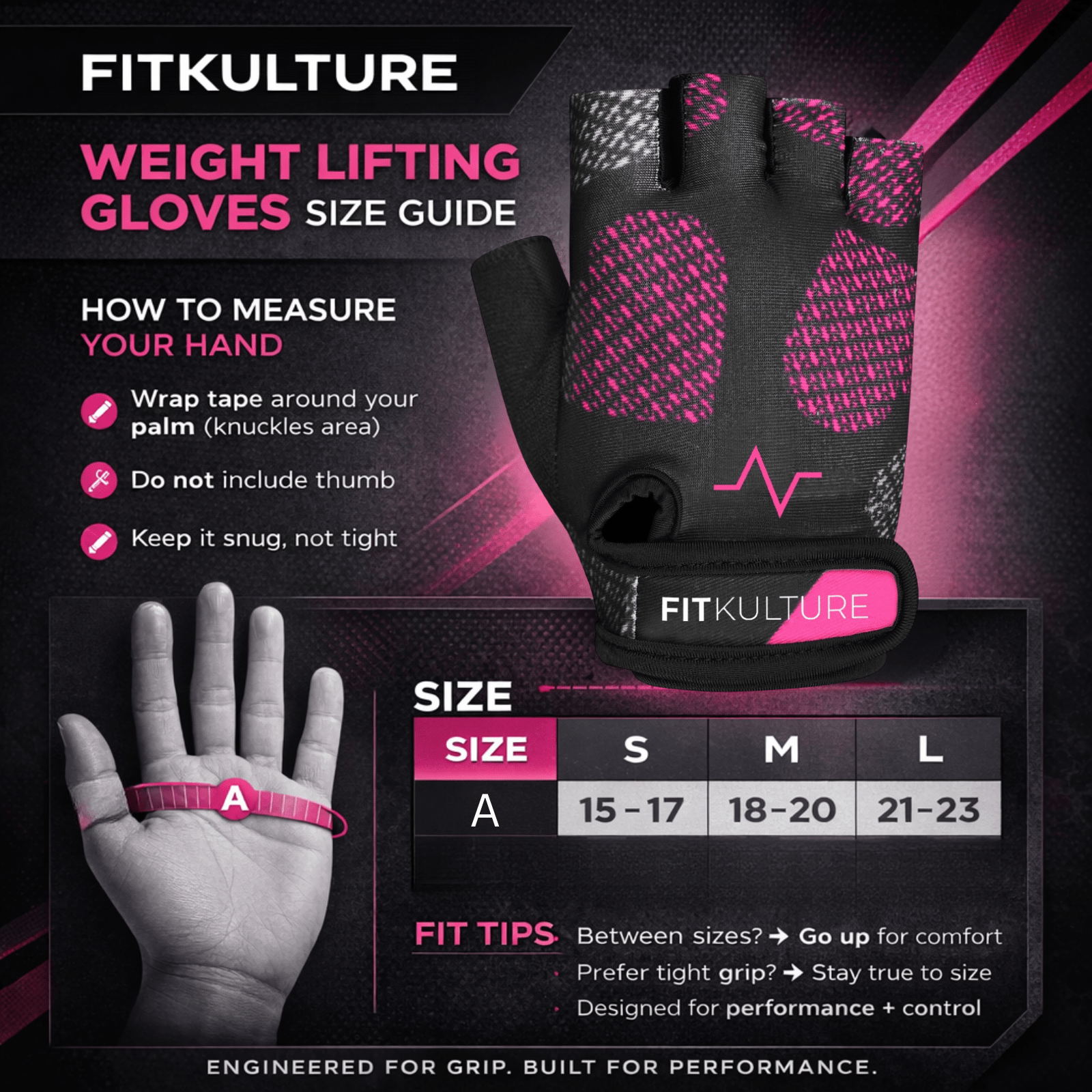 Fit Kulture Weight Lifting Gloves – Women’s Gym Gloves for Workout & Training - Fit Kulture HQ