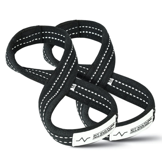HeavyDuty Figure 8 Lifting Straps - Fit Kulture HQ