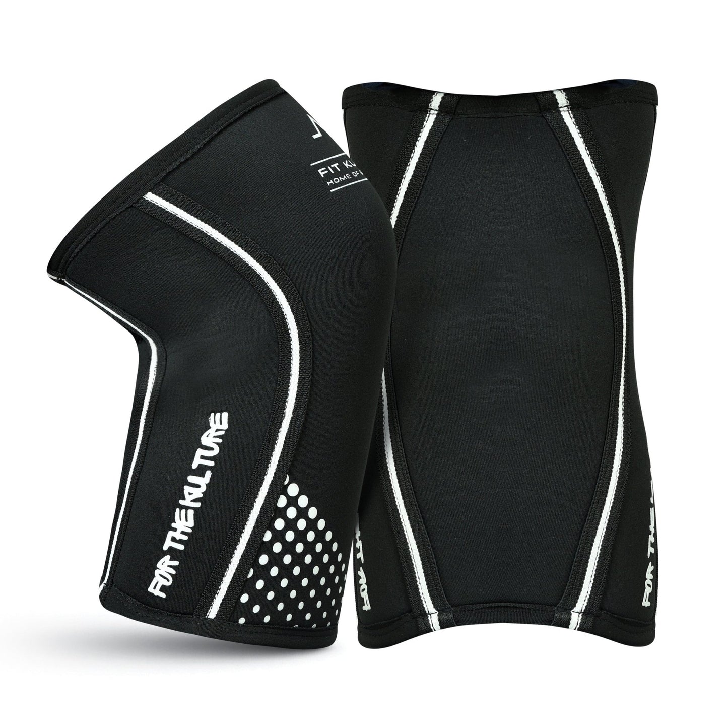 Knee Sleeves Weight Lifting 7mm Neoprene - Fit Kulture HQ