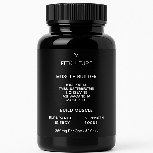 Tongkat Ali, Tribulus and Lion's Mane - 60 Caps 850MG 30 Servings - Fit Kulture HQ