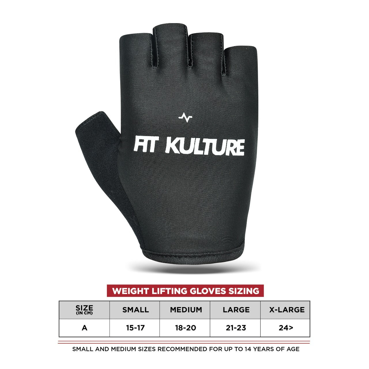 Women Lifting Gloves Black - Fit Kulture HQ