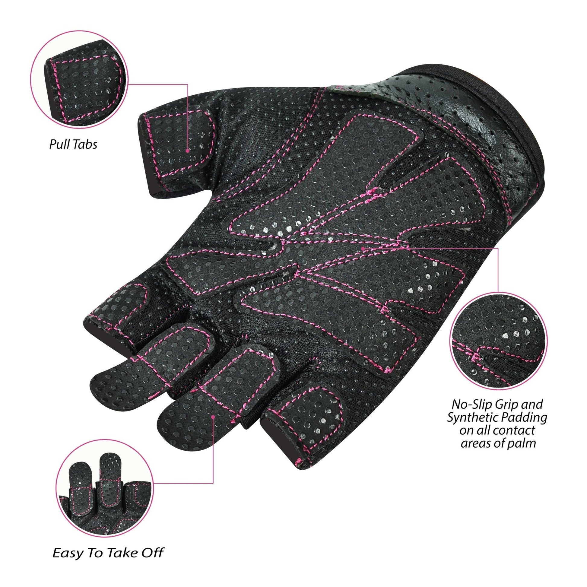 Women Lifting Gloves Pink - Fit Kulture HQ
